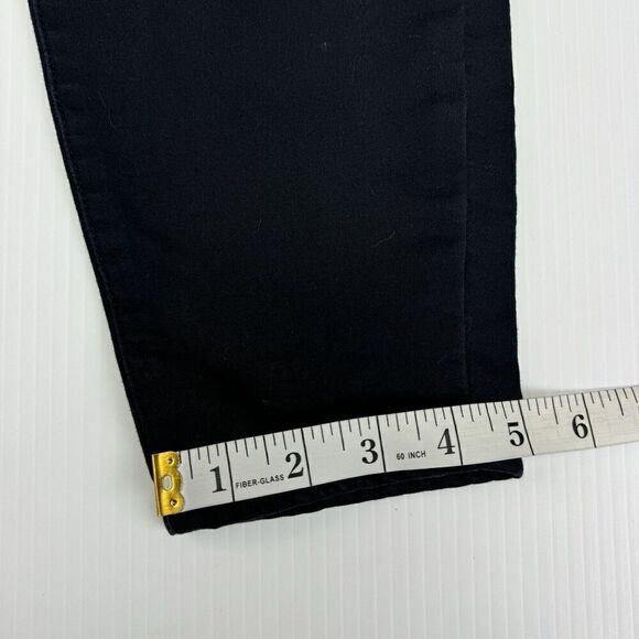 Gap Size 10 Stretch Skinny Ankle Black Taper Leg Dressy Casual Pants - Picture 10 of 10
